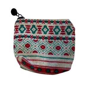 Embroidered Coin Purse